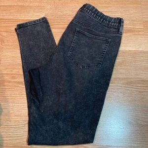 F&F black jean jeggings 10